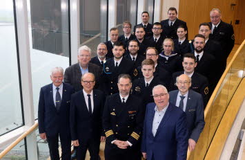 Empfang im Landtag durch den Landtagspr�sidenten Kuper